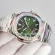 Swiss Replica Patek Philippe Nautilus 5711 Green Dial Diamond Bezel Watch 40MM (5)_th.jpg